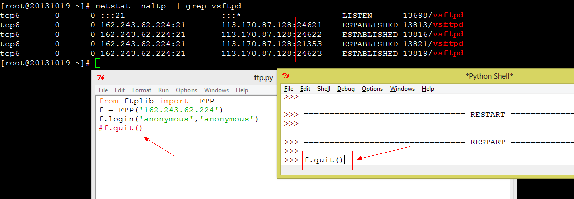 simple ftp server python